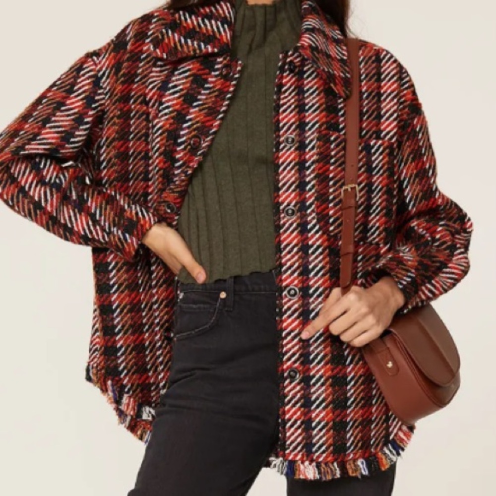 BB Dakota Tweed Shacket “final warming”